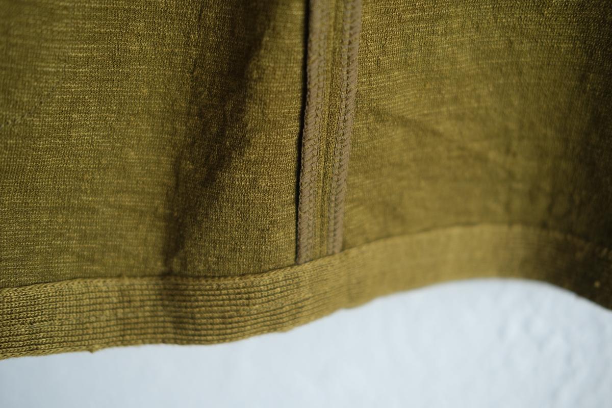 リネンニット ジャケット｜レディース｜カーキ