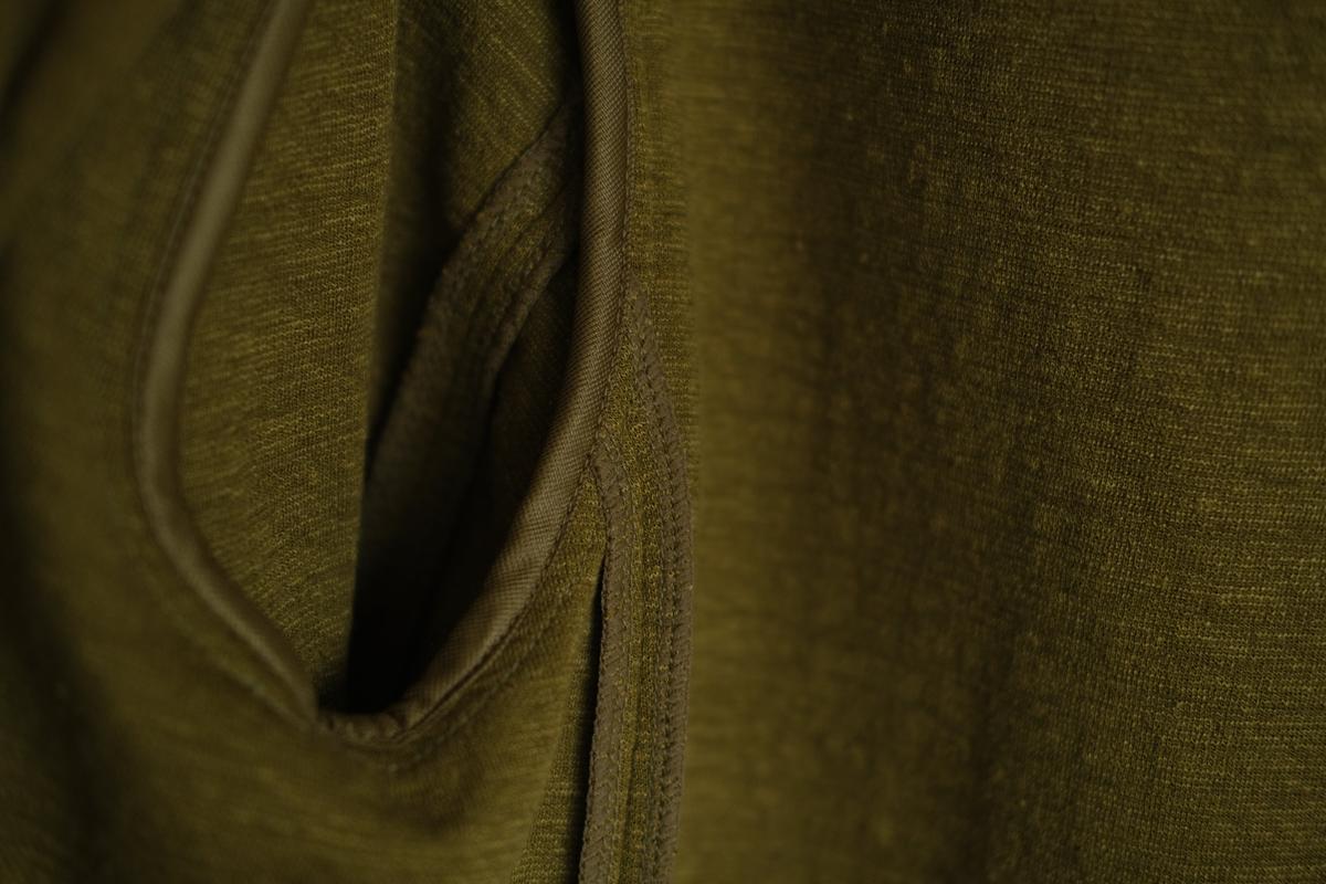 リネンニット ジャケット｜レディース｜カーキ