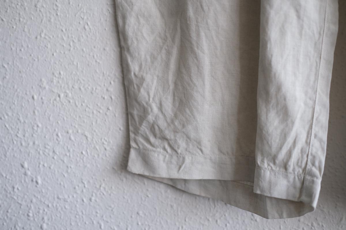 MITTAN / 大麻パンツ ベンガラ白 PT-116B / unisex