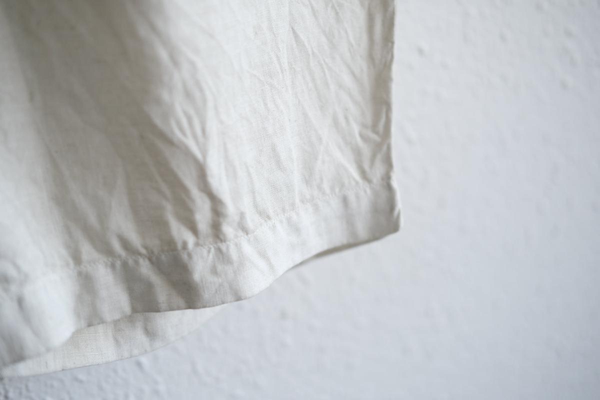 MITTAN / 大麻パンツ ベンガラ白 PT-116B / unisex