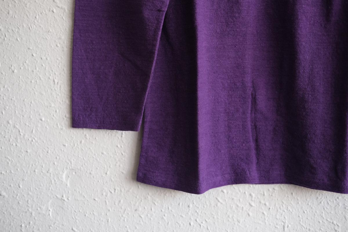 リネンコットンアンダーウェア7分袖｜レディース｜サルビア