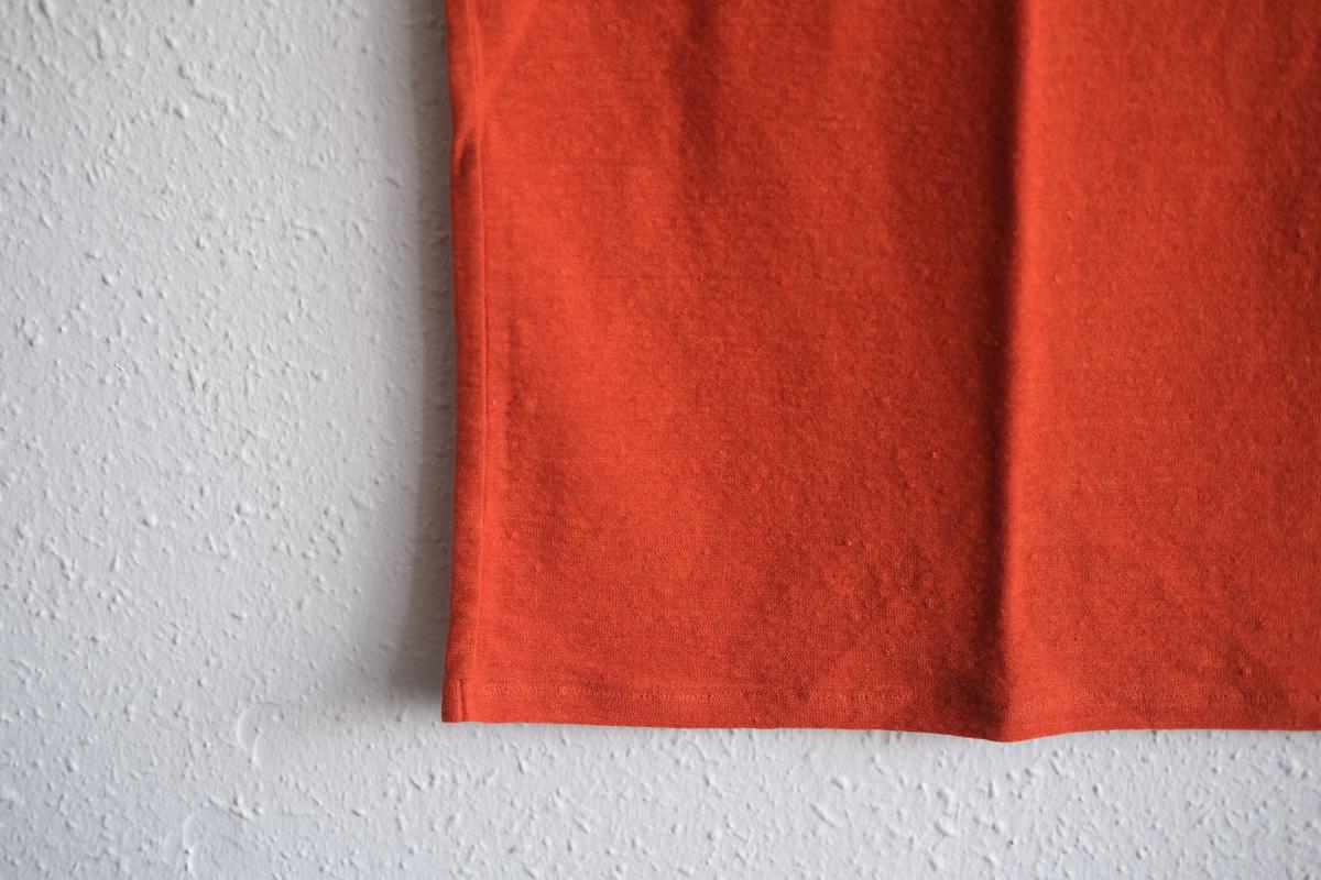 リネンコットンアンダーウェア ノースリーブ｜レディース｜ドライオレンジ