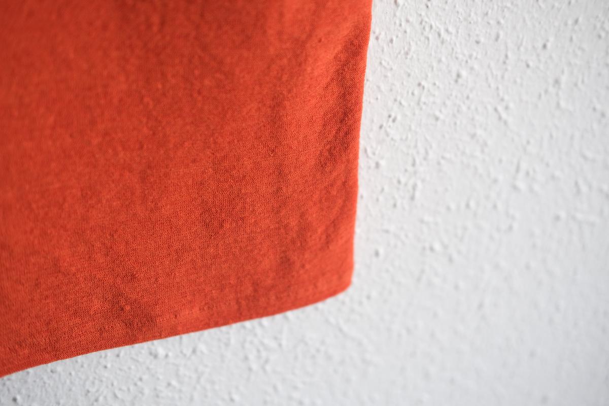 リネンコットンアンダーウェア ノースリーブ｜レディース｜ドライオレンジ