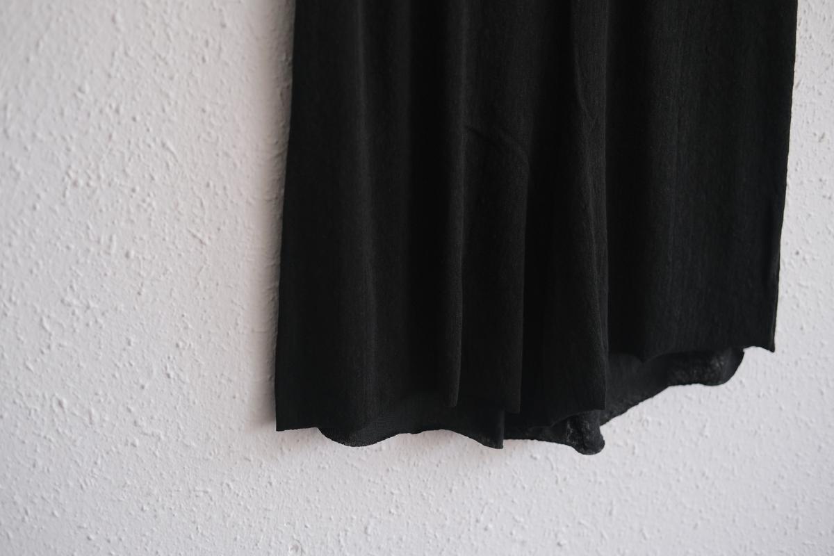 リネンキュプラアンダーウェアパンツ ショート丈｜ブラック｜unisex 2 size