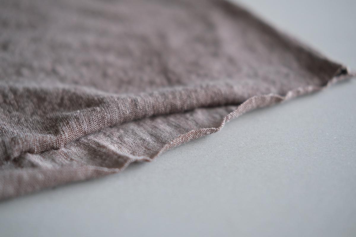 リネンキュプラアンダーウェアパンツ ショート丈｜ブラック｜unisex 2 size