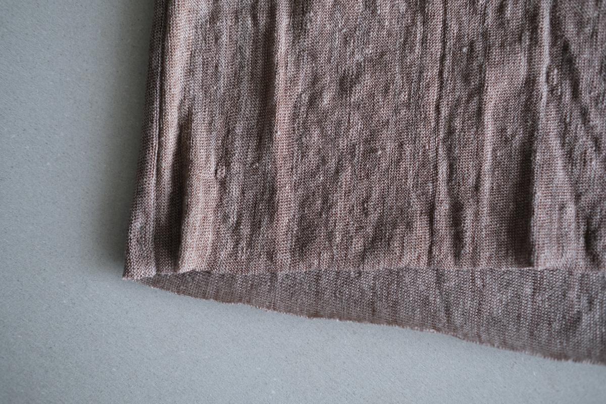 リネンキュプラアンダーウェアパンツ ショート丈｜ブラック｜unisex 2 size