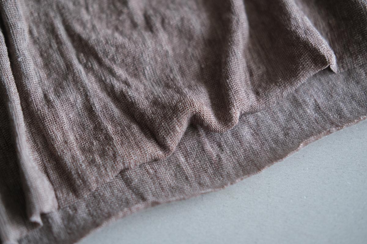 リネンキュプラアンダーウェアパンツ ショート丈｜オフホワイト｜unisex 2 size