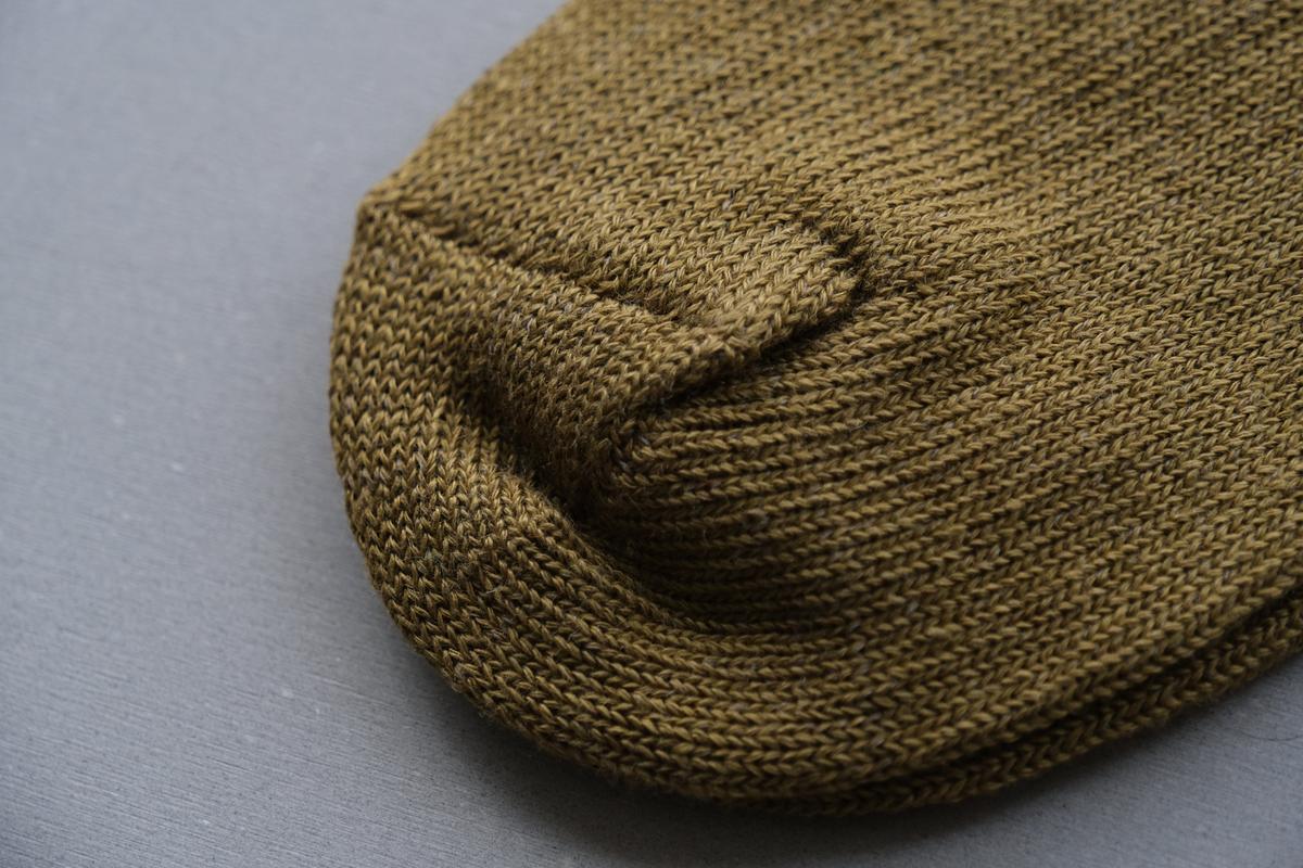 リネンニット アンクルソックス｜25-27cm｜各色