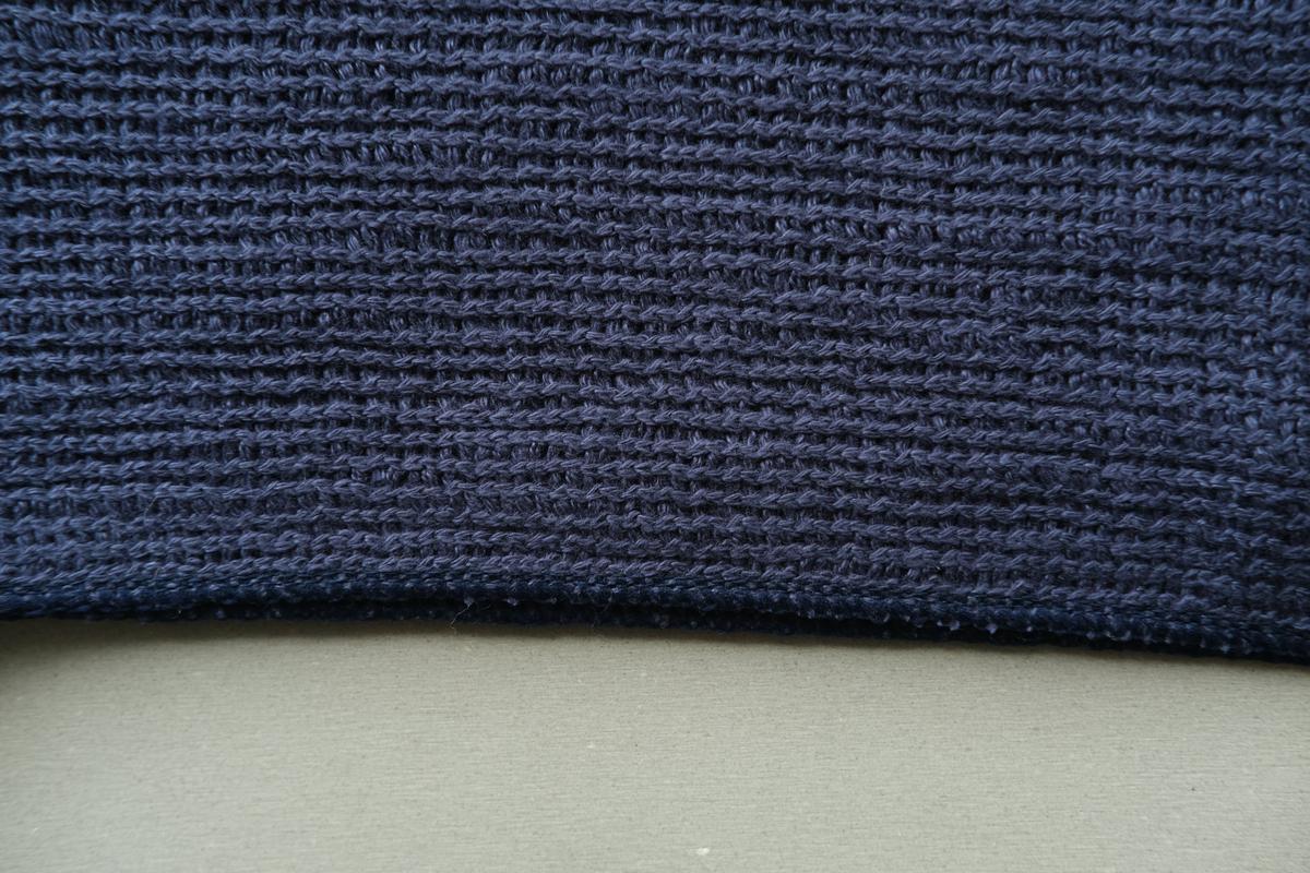 リネンニット メッシュタオル｜ネイビー