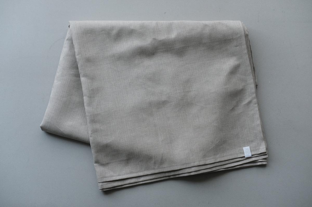 【再入荷】リネンのフラットシーツ 平織・白・中厚