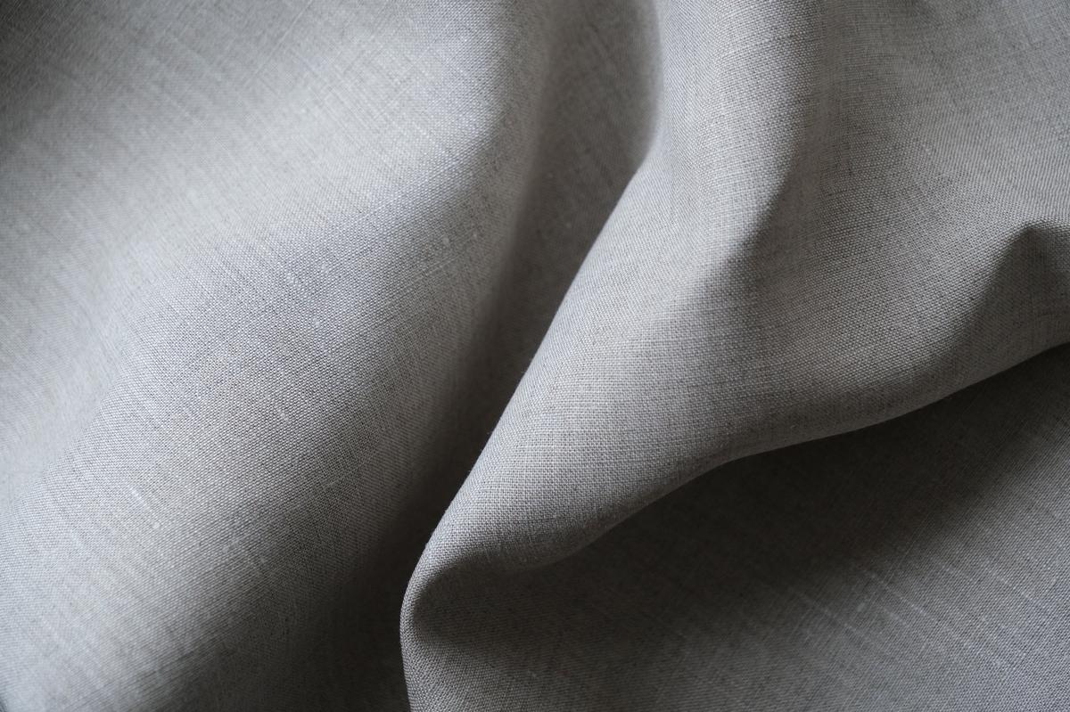 【再入荷】リネンのフラットシーツ 平織・白・中厚