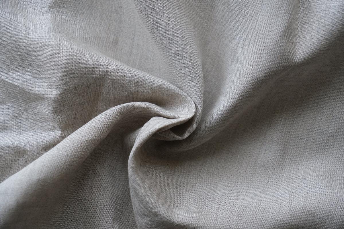 【再入荷】リネンのフラットシーツ 平織・白・中厚