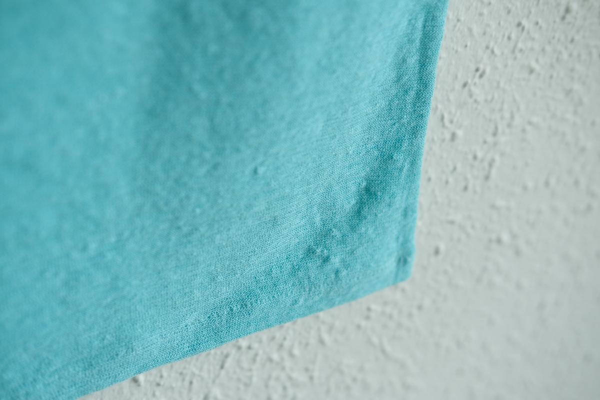 リネンコットンアンダーウェア ノースリーブ｜レディース｜アイスブルー