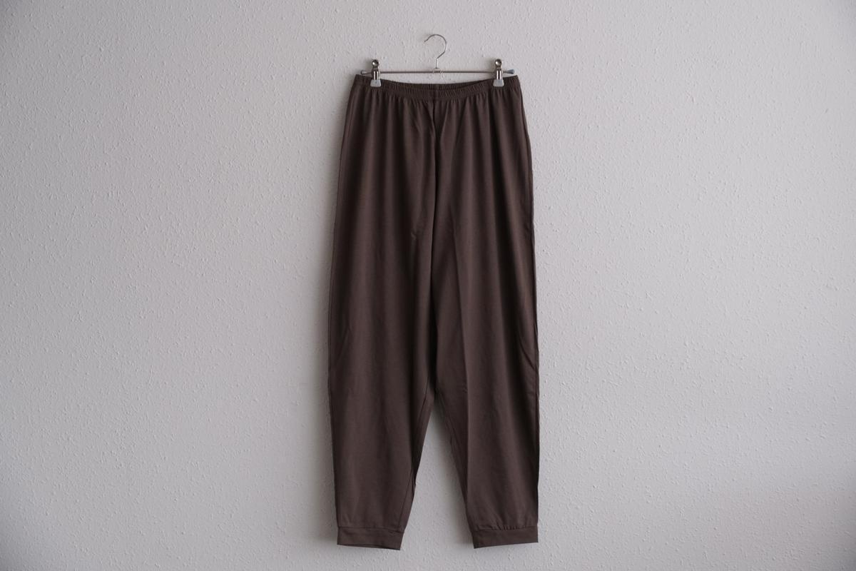 yohaku ドバイパンツ｜プレミアム天竺素材 カーキ｜unisex freesize