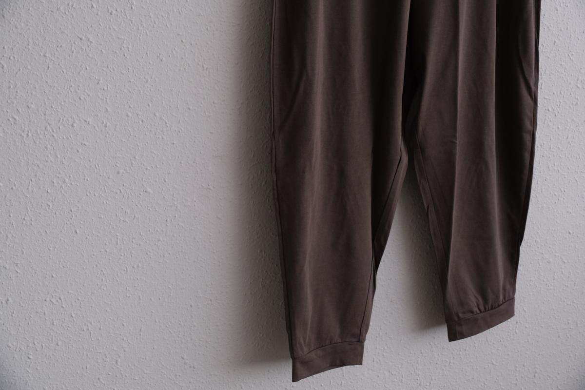 yohaku ドバイパンツ｜プレミアム天竺素材 カーキ｜unisex freesize