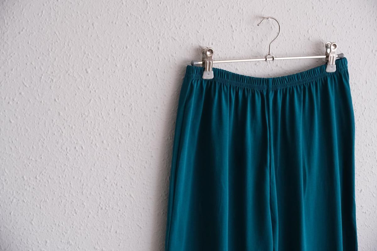 yohaku ドバイパンツ｜プレミアム天竺素材 ミントグリーン｜unisex freesize