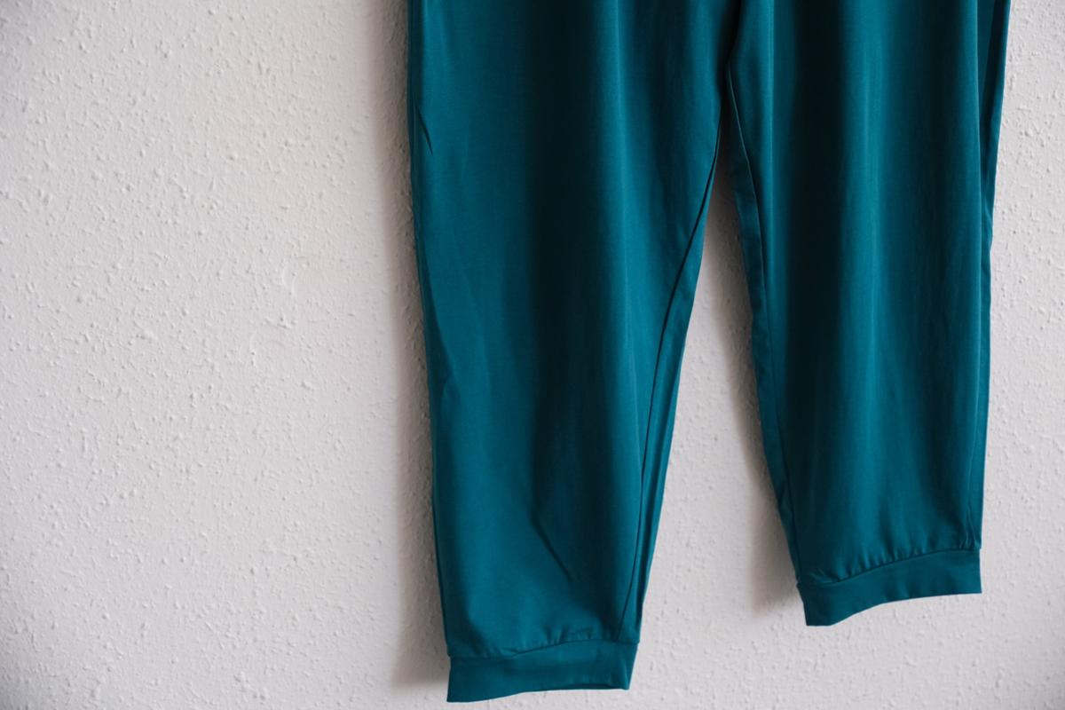 yohaku ドバイパンツ｜プレミアム天竺素材 ミントグリーン｜unisex freesize