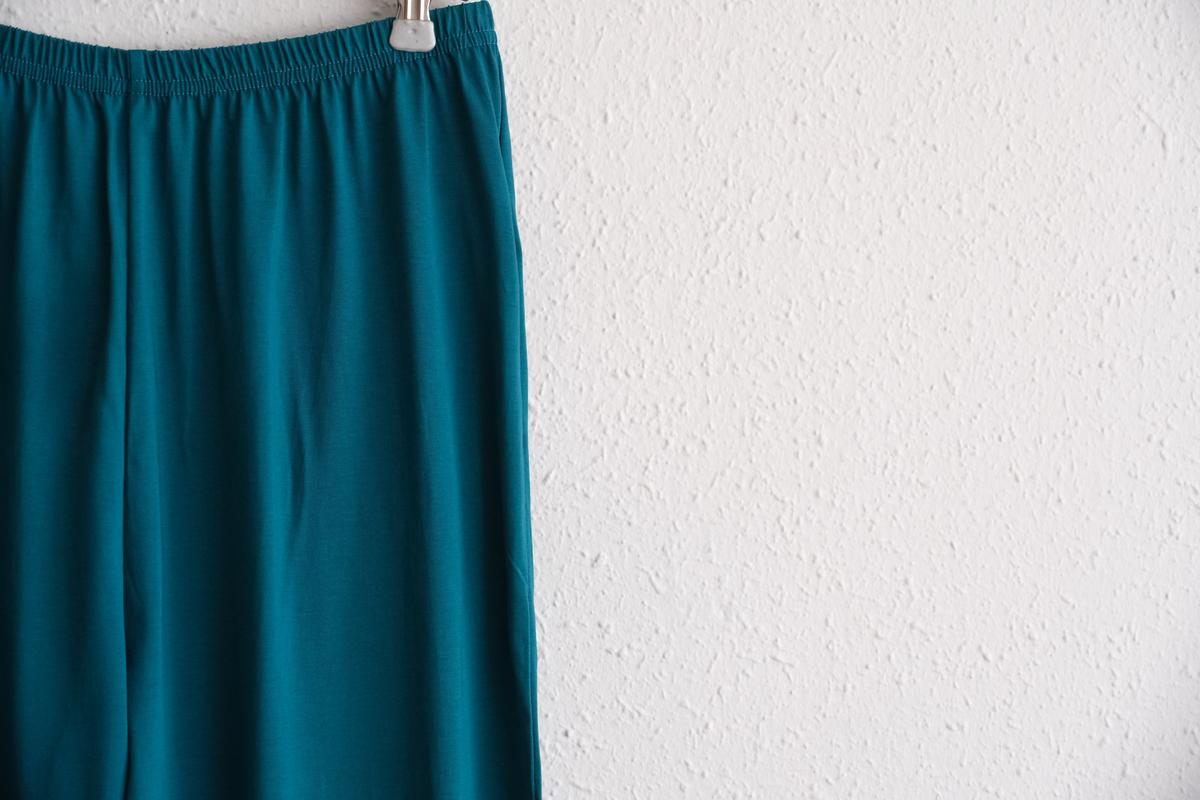 yohaku ドバイパンツ｜プレミアム天竺素材 ミントグリーン｜unisex freesize