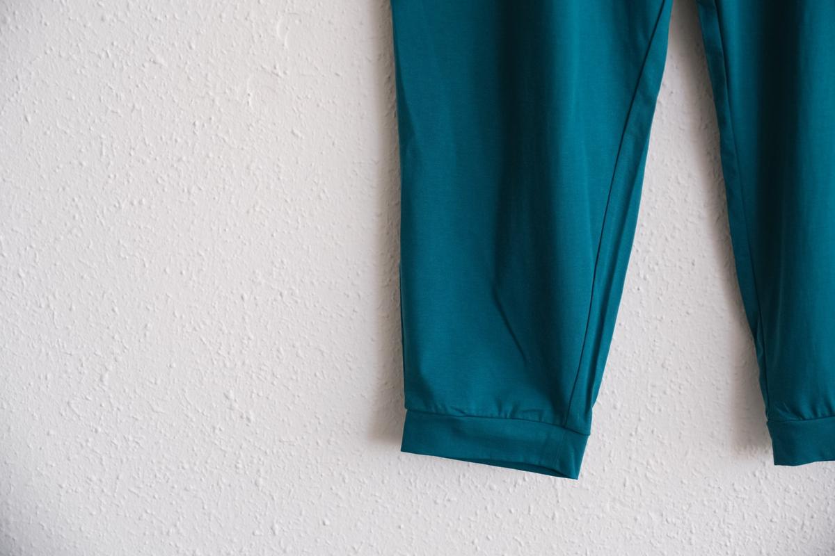 yohaku ドバイパンツ｜プレミアム天竺素材 ミントグリーン｜unisex freesize