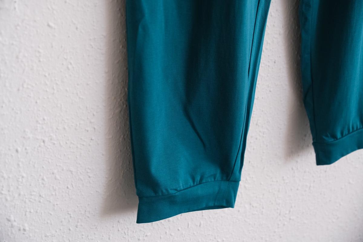 yohaku ドバイパンツ｜プレミアム天竺素材 ミントグリーン｜unisex freesize