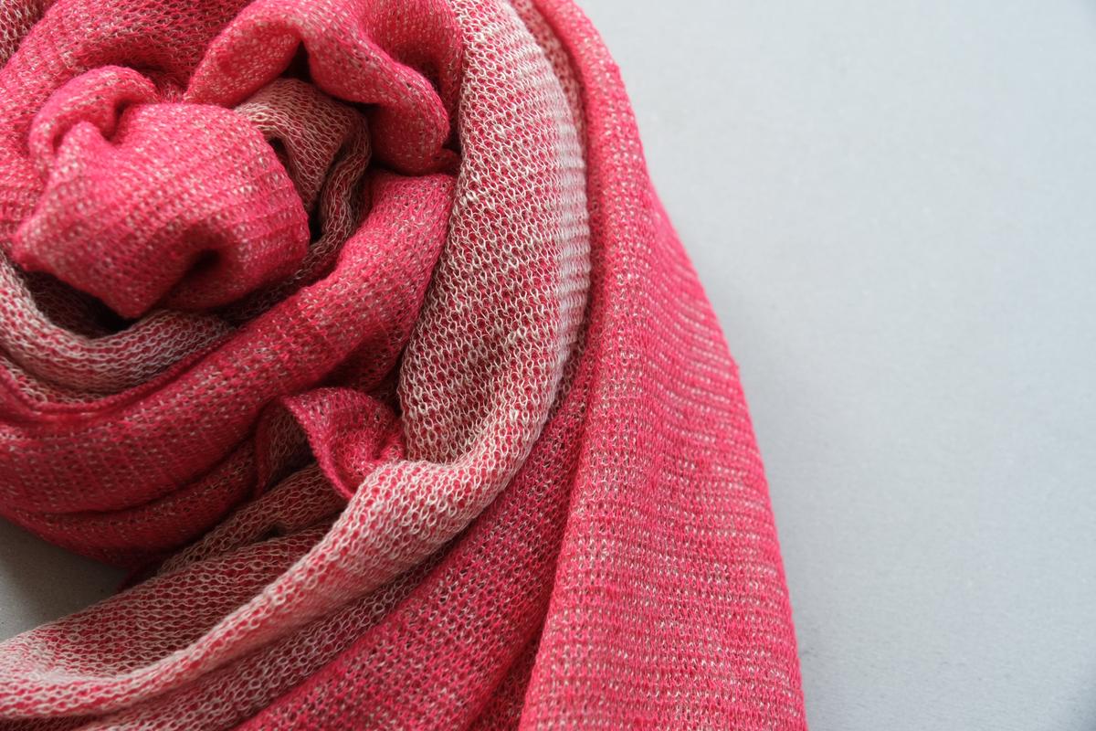 リネンニットストール｜オペラルージュ×サーブル