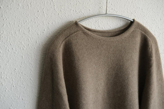 enrica cashmere sable knit|mocha(dark)