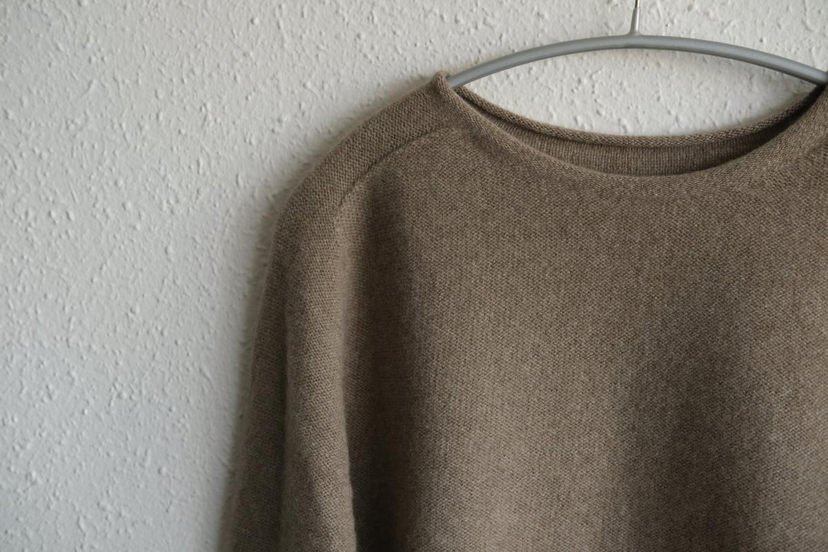 enrica cashmere sable knit｜mocha(dark)