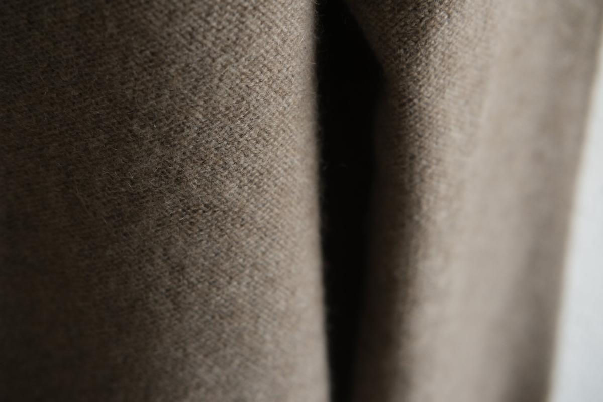 enrica cashmere sable knit｜mocha(dark)