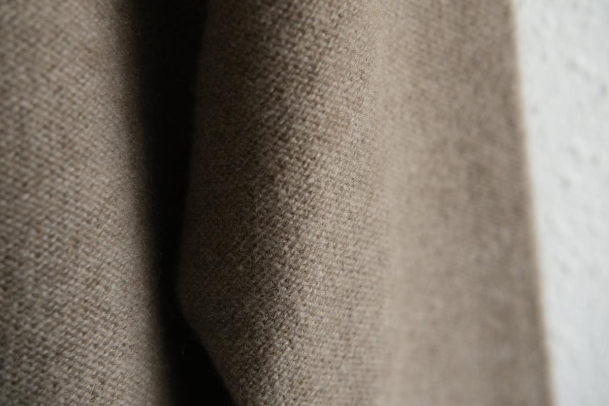 enrica cashmere sable knit｜mocha(dark)