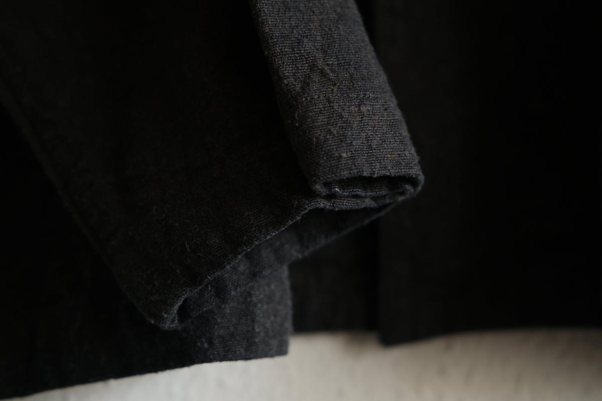 MITTAN / 亜麻苧麻絹シャツジャケット 墨茶 JK-76 / unisex