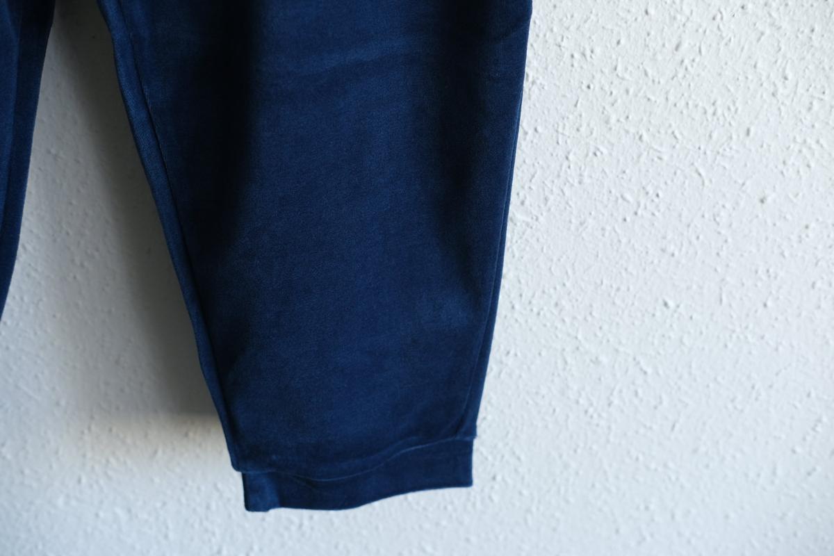 yohaku ドバイパンツ｜サーマル素材 ブラック｜unisex freesize