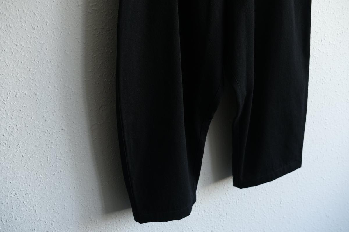 MITTAN / NMウールOCツイルパンツ 黒 PT-125 / unisex