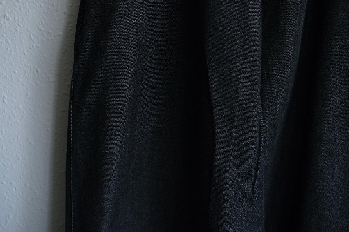 MITTAN / NMウールOCツイルパンツ 白黒 PT-125 / unisex