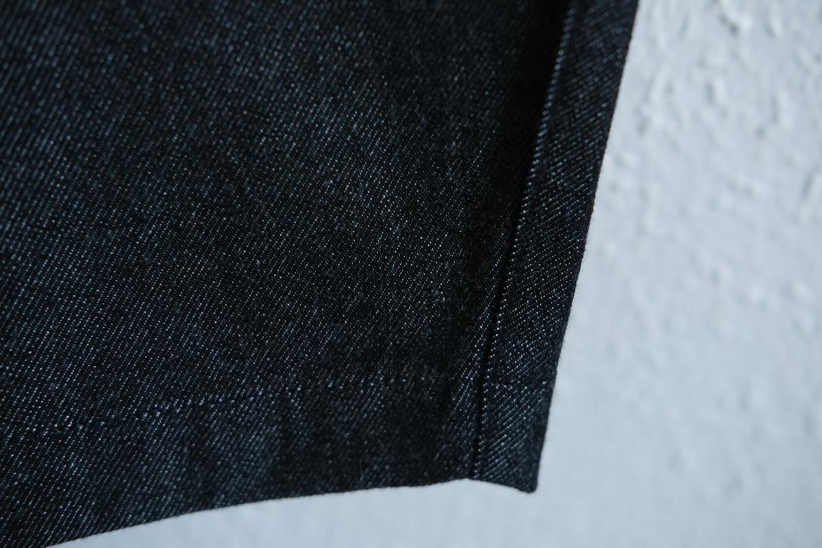 MITTAN / NMウールOCツイルパンツ 白黒 PT-125 / unisex