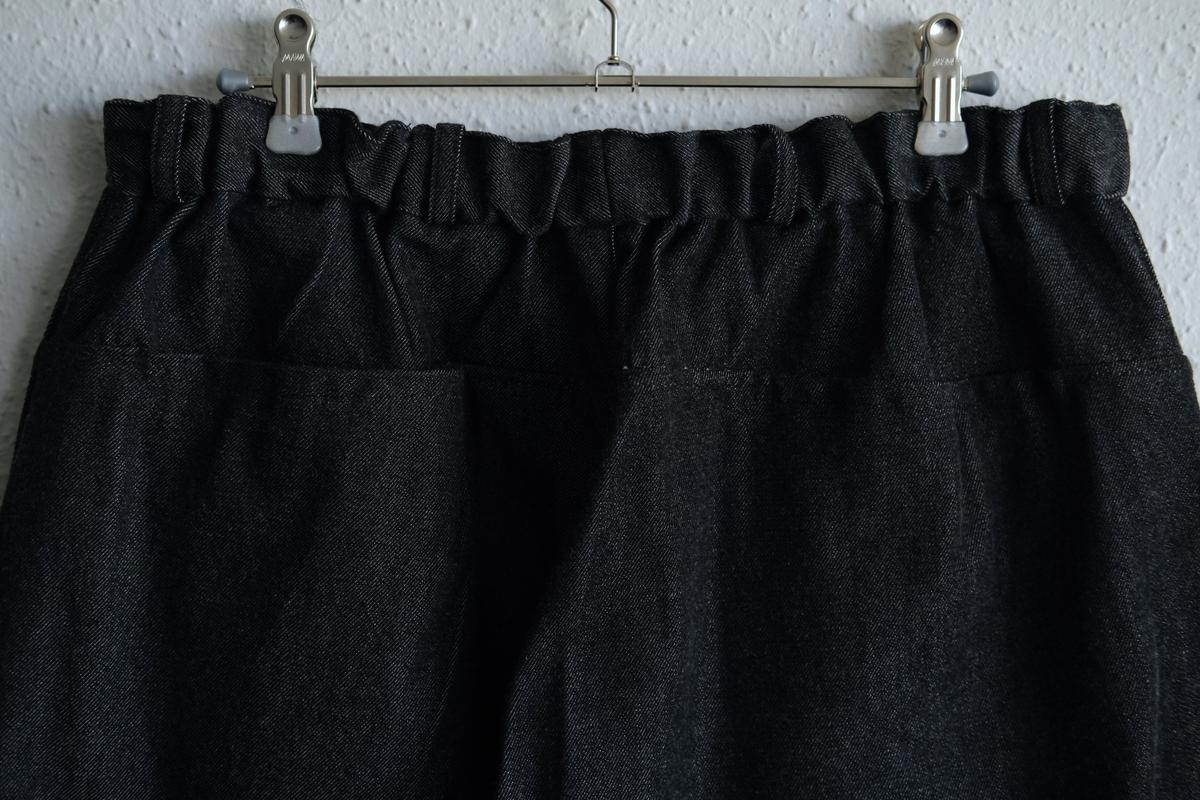 MITTAN / NMウールOCツイルパンツ 白黒 PT-125 / unisex