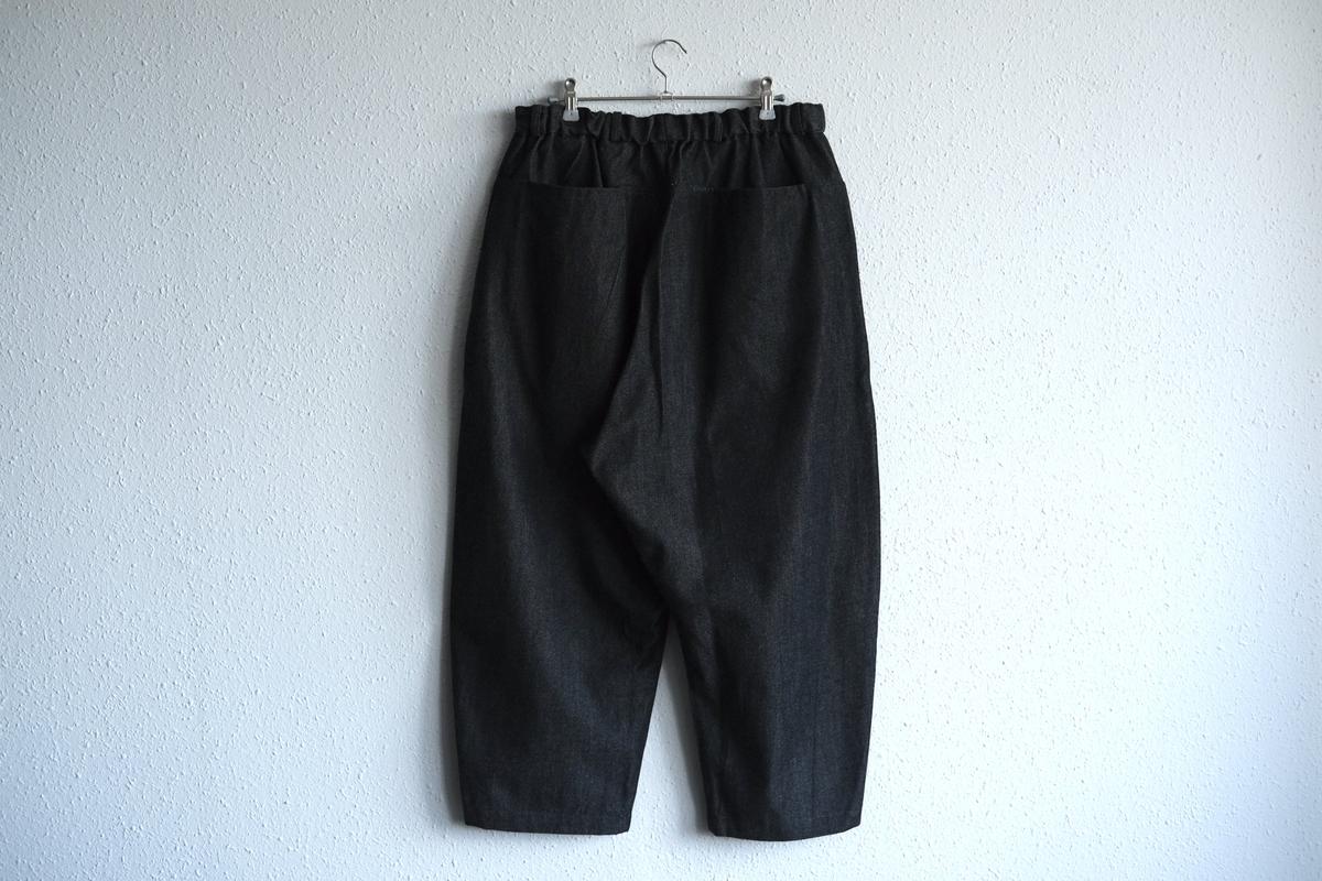 MITTAN / NMウールOCツイルパンツ 白黒 PT-125 / unisex