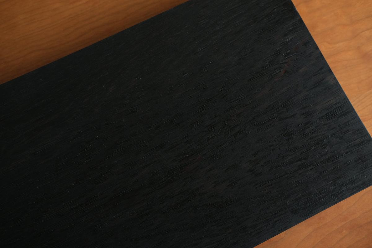 無垢材の切出し脚付き台 ウェンジ オイル仕上げ ＜5＞