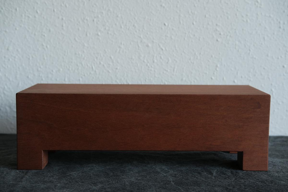 無垢材の切出し脚付き台 アサメラ オイル仕上げ ＜1＞