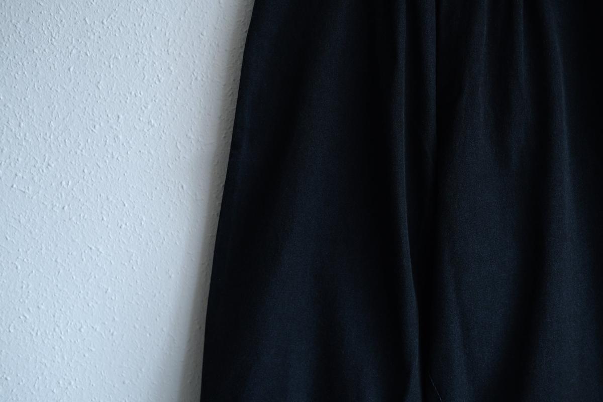 MITTAN / NMウールOCツイルパンツ 紺黒 PT-125 / unisex