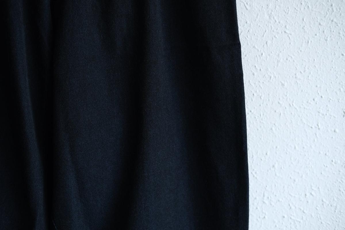 MITTAN / NMウールOCツイルパンツ 紺黒 PT-125 / unisex