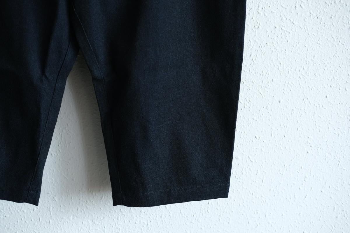 MITTAN / NMウールOCツイルパンツ 紺黒 PT-125 / unisex