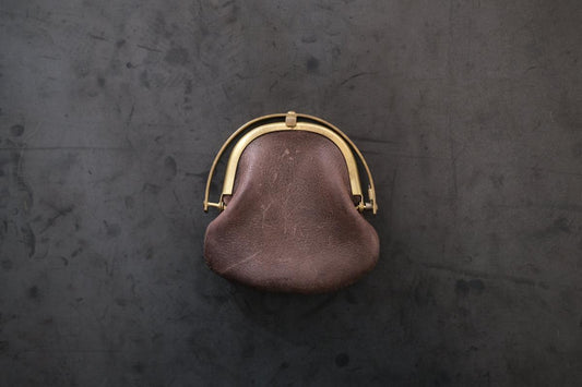 coin case ＜牛革 mocha＞