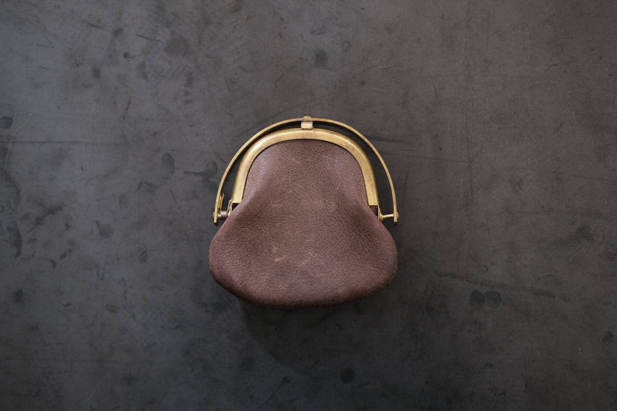 coin case ＜牛革 mocha＞