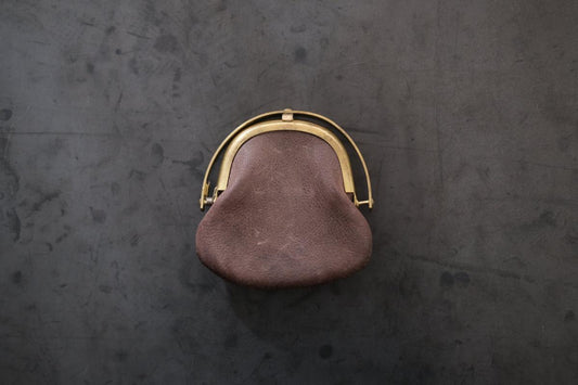 coin case ＜牛革 mocha＞