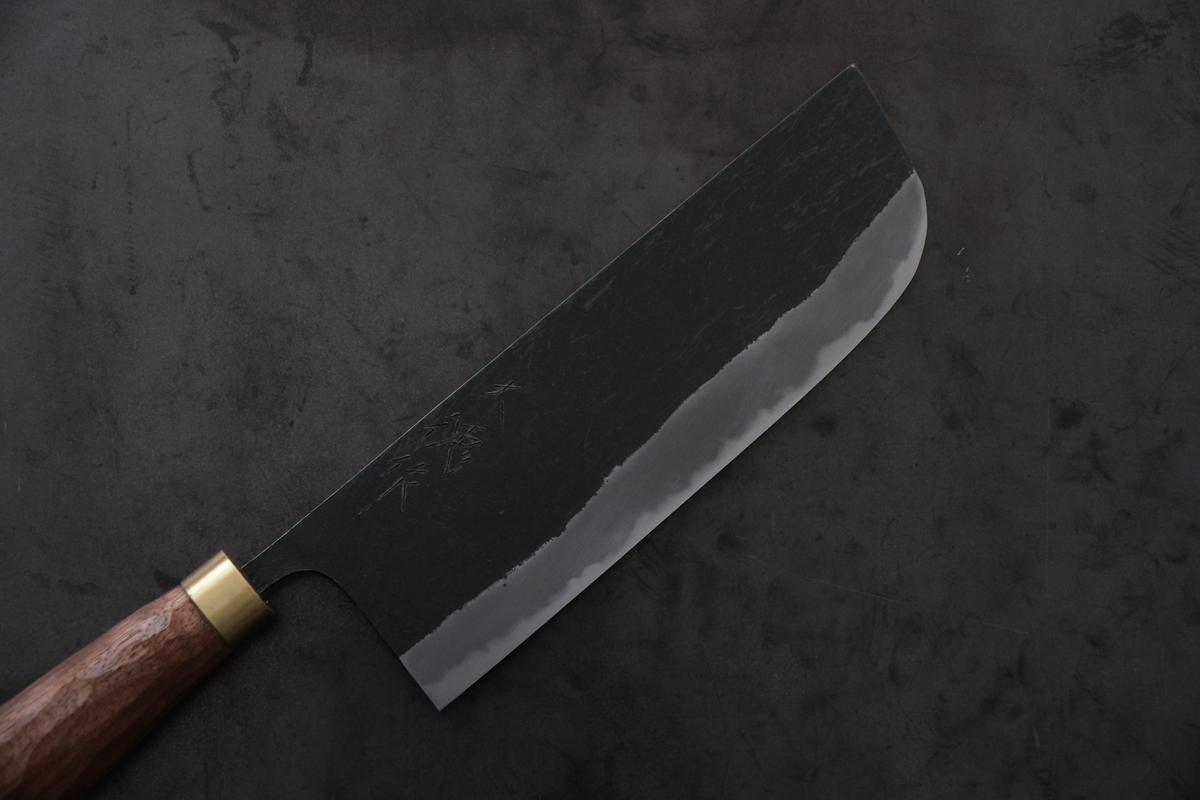 黒打ち菜切 180mm 赤畠大徳