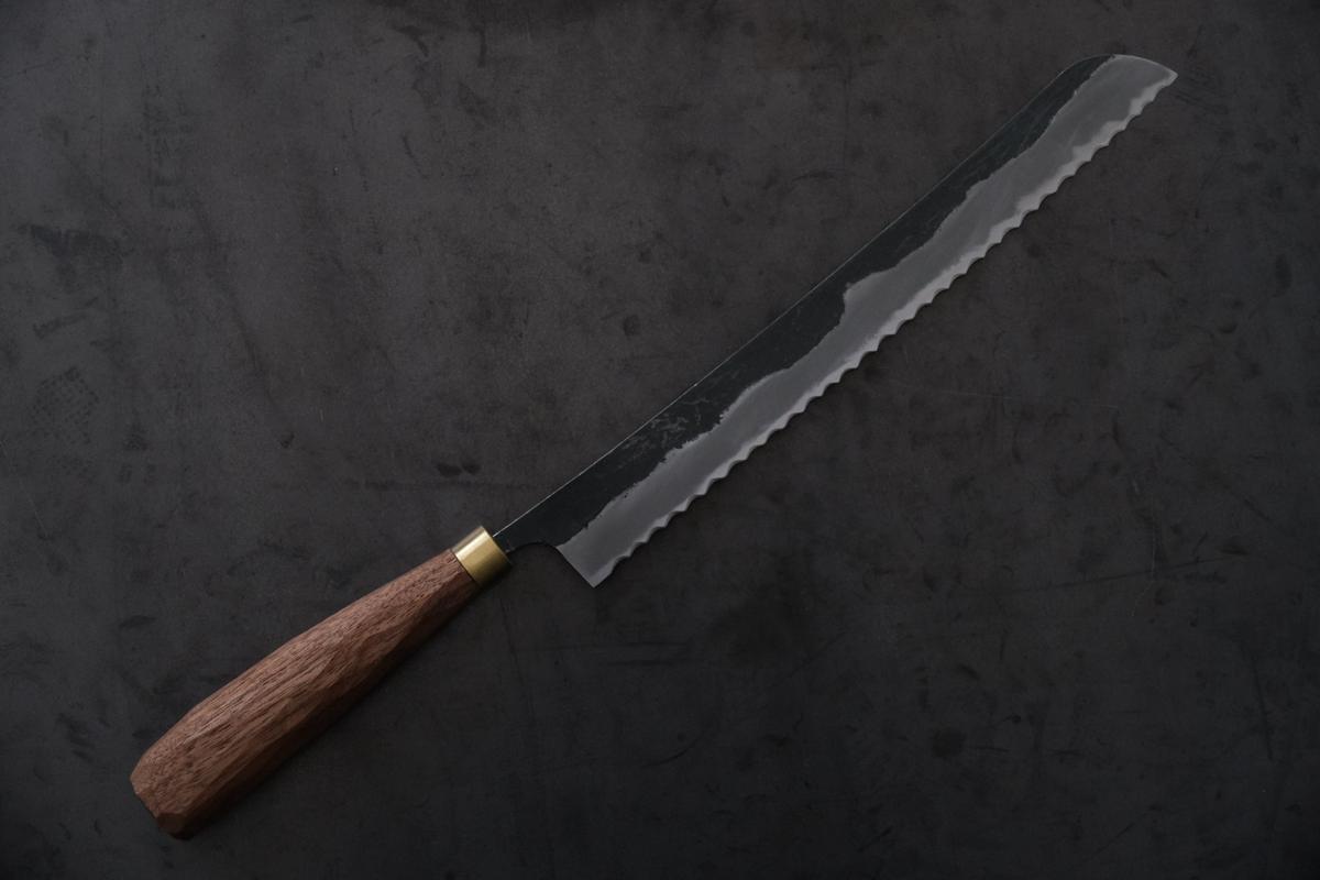 黒打ちパン切り包丁240mm 赤畠大徳