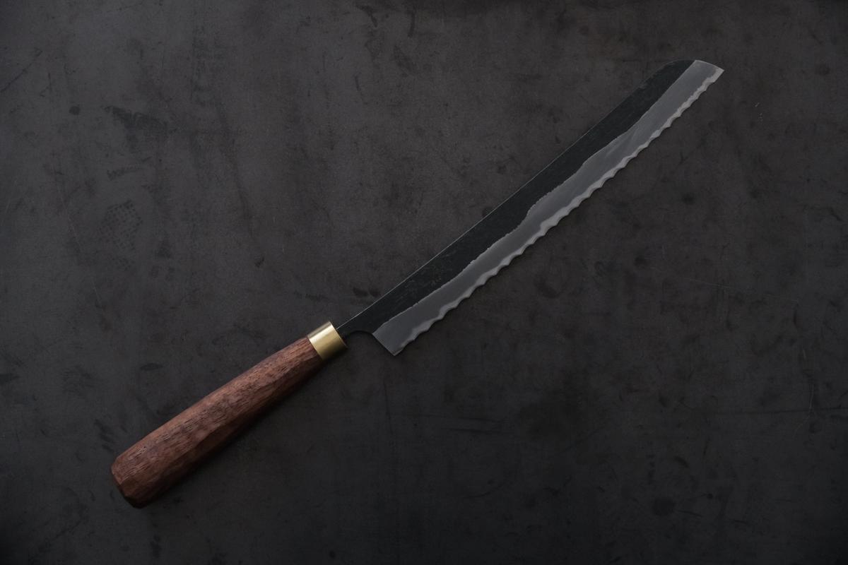 黒打ちパン切り包丁210mm 赤畠大徳