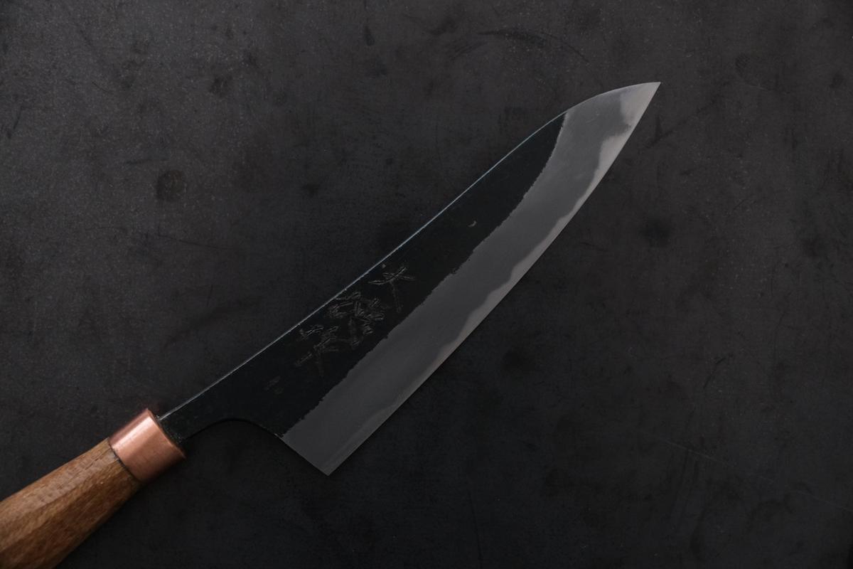 enjyu 黒打ちペティナイフ 100mm 赤畠大徳