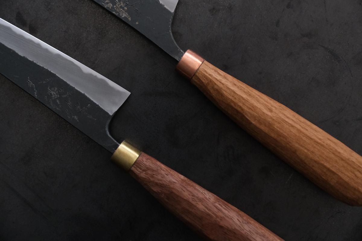 enjyu 黒打ちペティナイフ 120mm 赤畠大徳