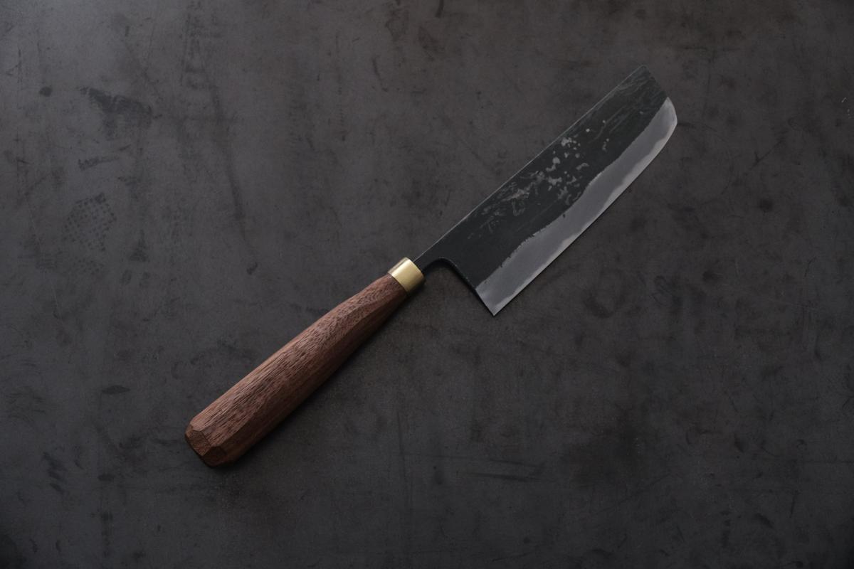 黒打ち菜切 120mm 赤畠大徳